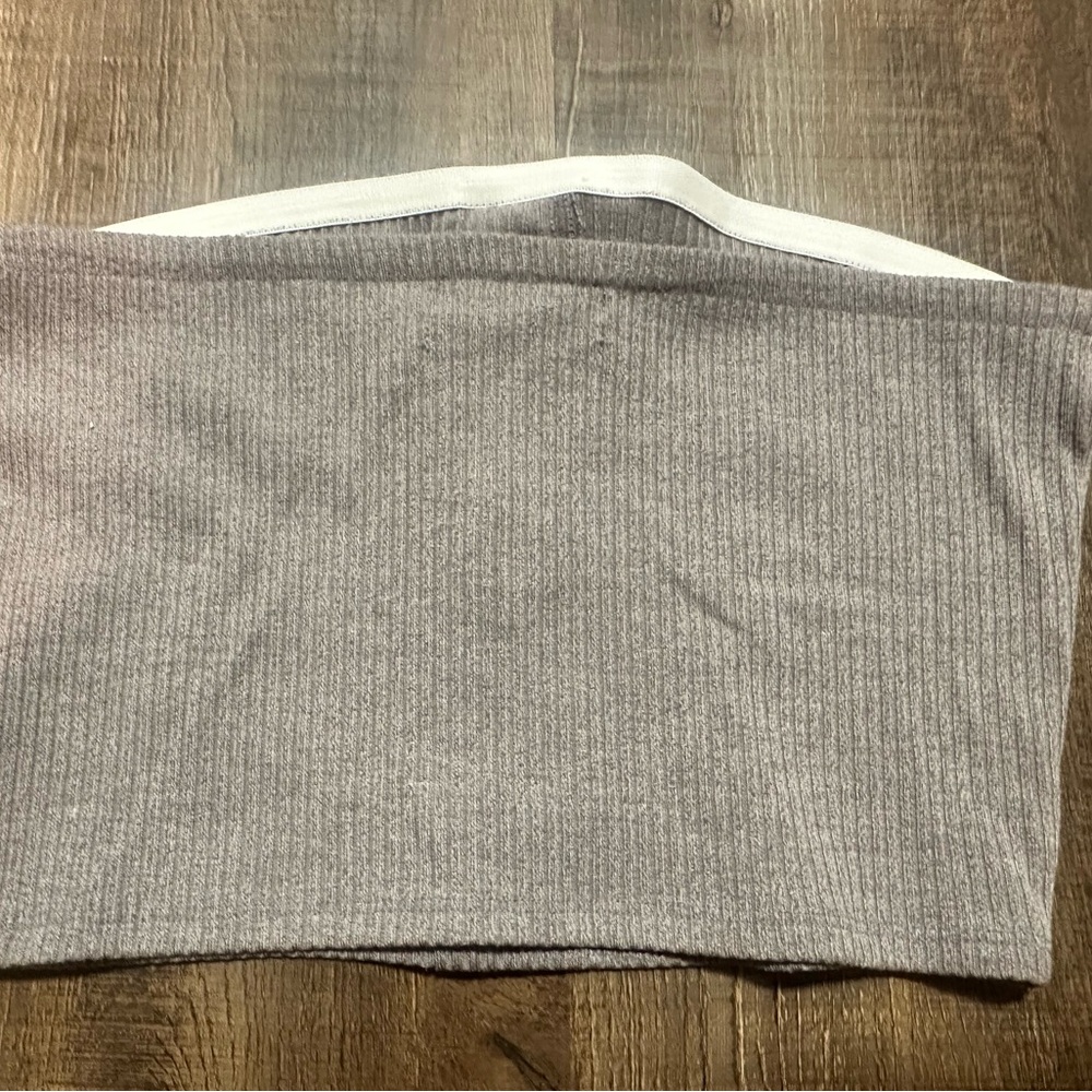 Urban Outfitters Gray Tube Top Medium - Picture 5 of 5